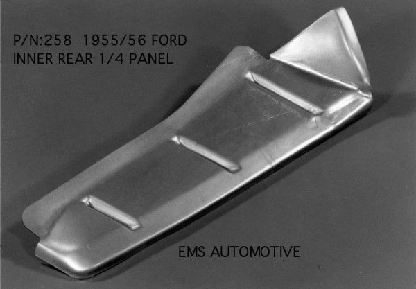 1955–56 Ford Inner Rear Quarter Panel, Driver Side
