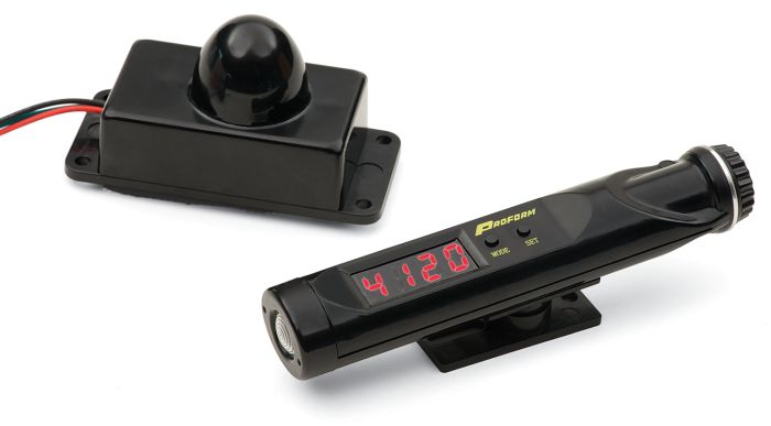 Wireless Digital Mini RPM Shift Light, Black
