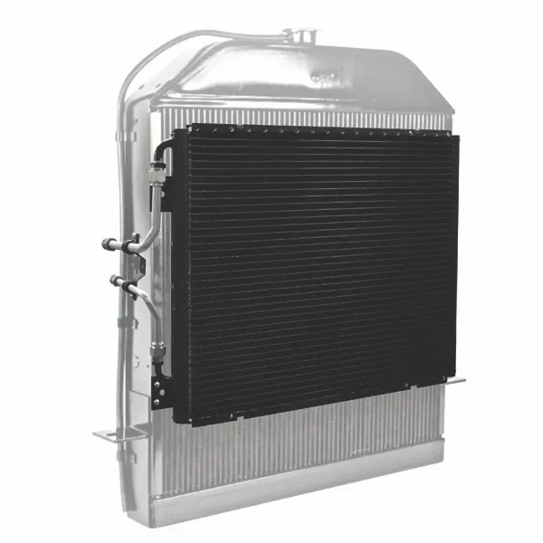 1939–40 Ford Deluxe SuperFlow Condenser &amp; Hardline Package, No Drier
