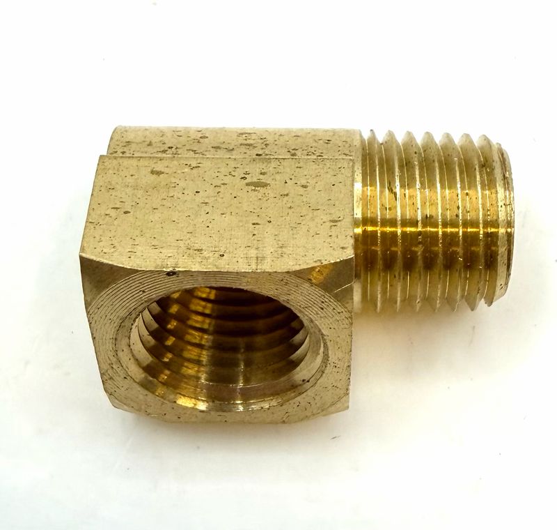 Fitting; 1/4NPTM - 1/4NPTF 90 deg