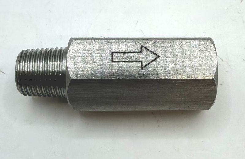 Air Ride Check Valve, 1/8NPT M/F