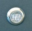 1" LED Interior Accent Light, Blue LED, Clear Lens