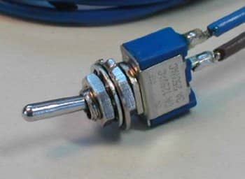 Round Paddle Toggle Switch