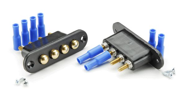 Magnum Shooters W.I.D.E. Contact Hidden Power Contacts, Pair