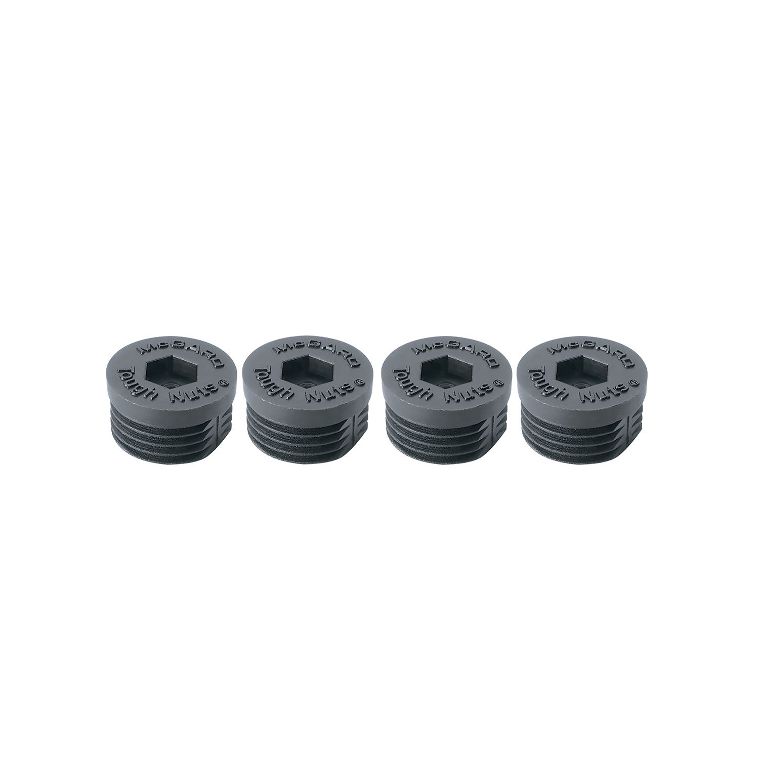 Black Nylon Replacement Plugs, Set of 4
