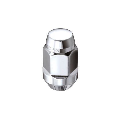 Chrome Bulge Cone Seat Lug Nut, M12 x 1.5