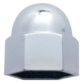 11/16" x 7/8" Chrome Die-Cast Acorn Nut Cover