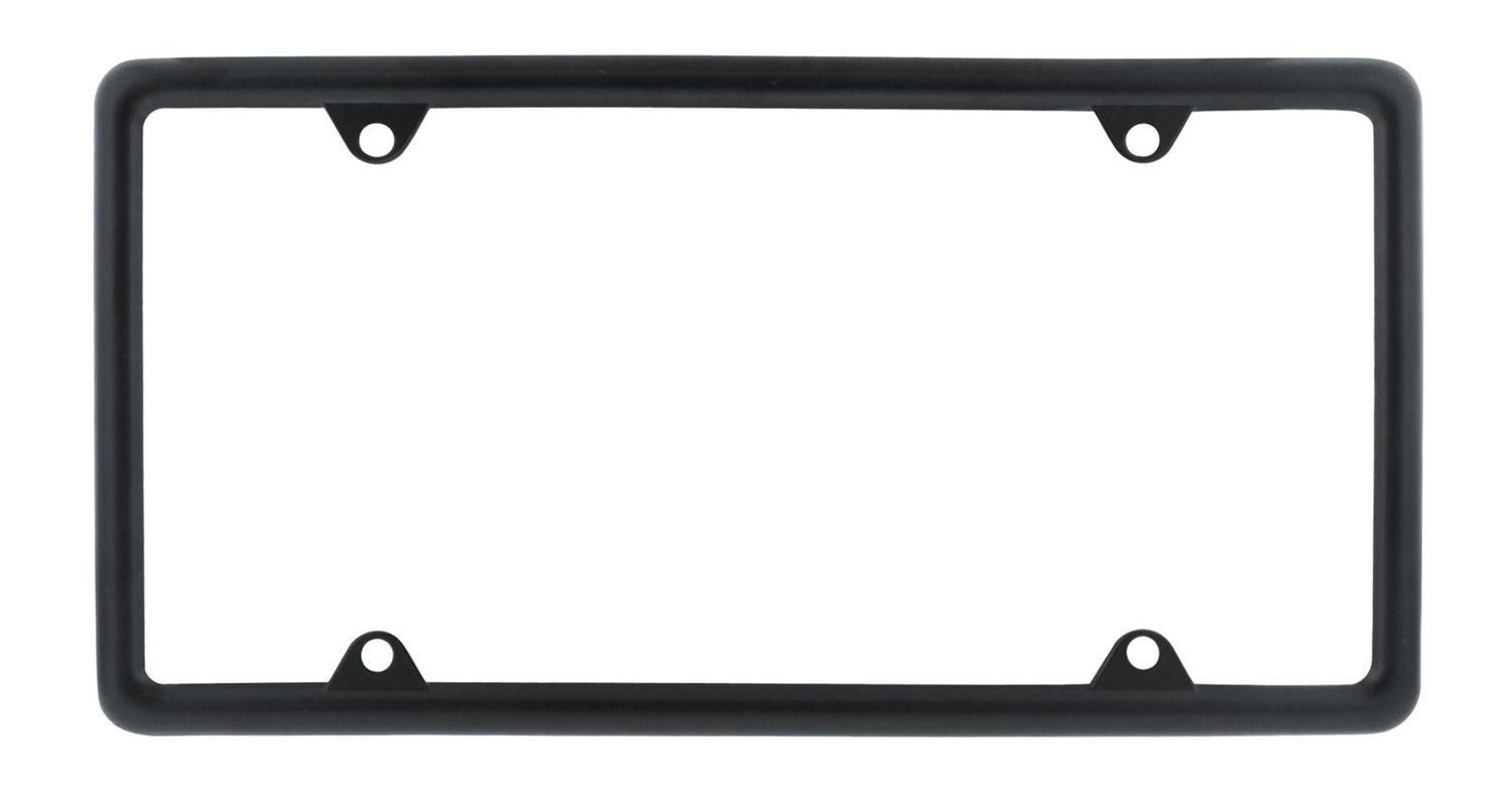 Slim License Plate Frame, Black
