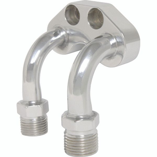 TiteFit Polished Compressor Block Fitting