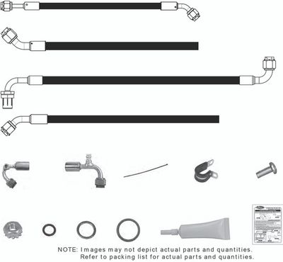 1967-72 Ford F-100 SureFit® Reduced Barrier Modified Hose Kit