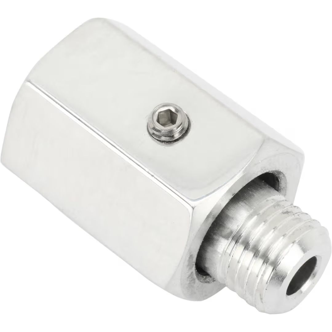 Polished Rear Axle Breather, 7/16"-20 Thread