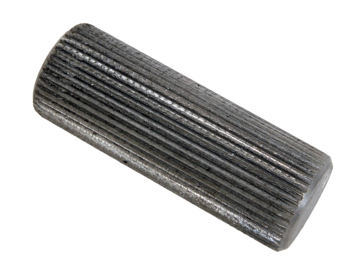 Steel Steering Shaft, 3/4"-36 Spline, 2" Long