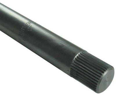 Steel Steering Shaft, 3/4"-36 Splined, 36" Long, 7/8" Spline, 1 End Only