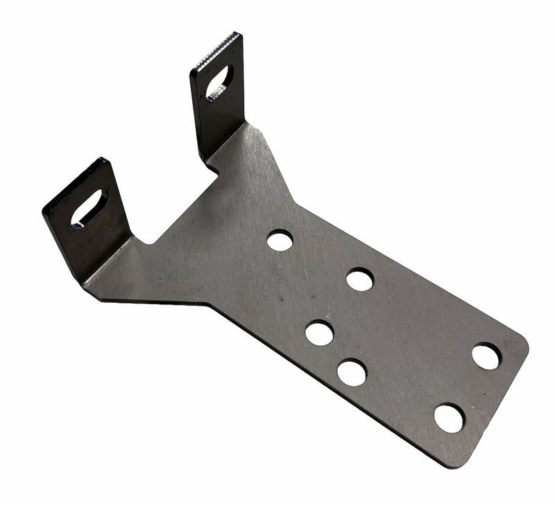 Proportioning valve bracket, formed