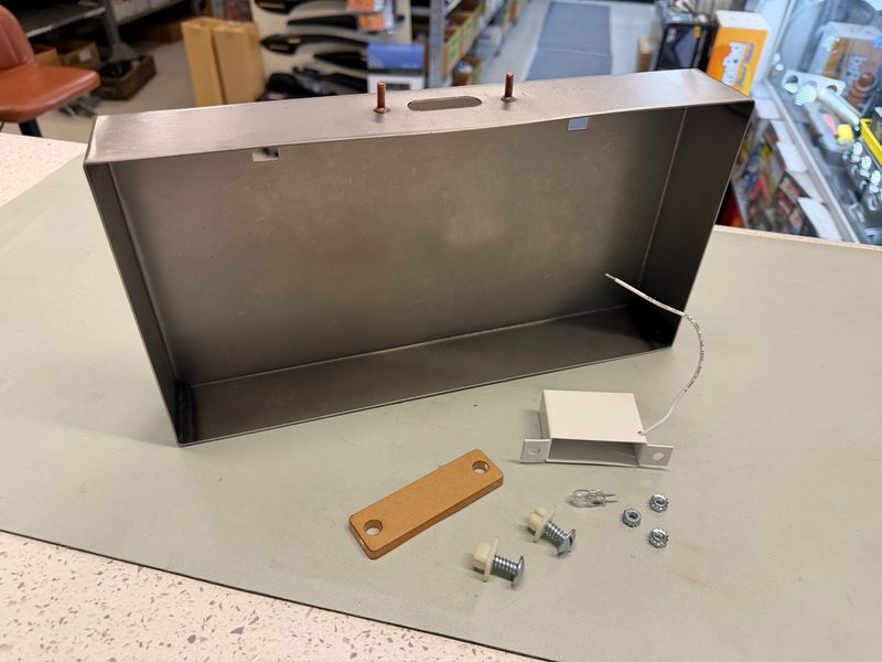 Frenched License Plate Light Box