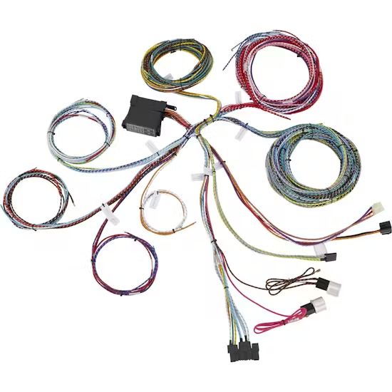 12-Circuit Vintage Cloth Covered Wiring Harness