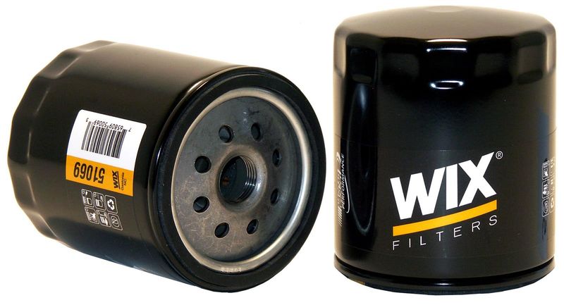 WIX Spin-On Oil Filter, 13/16"-16 Thread