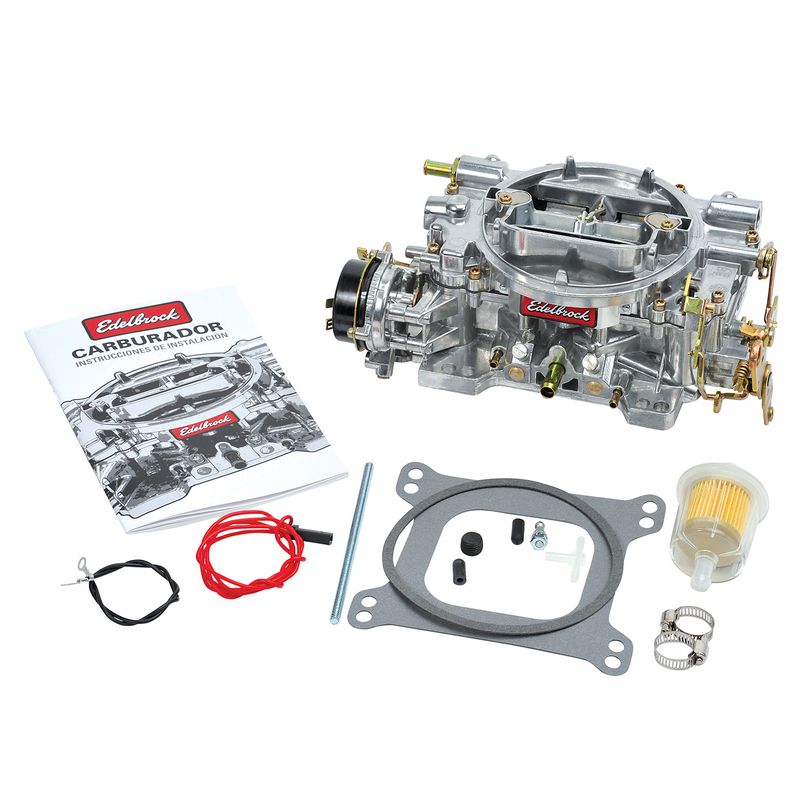 Edelbrock Performer 1406 Carburetor, 600 CFM, Four Barrel, Electric Choke
