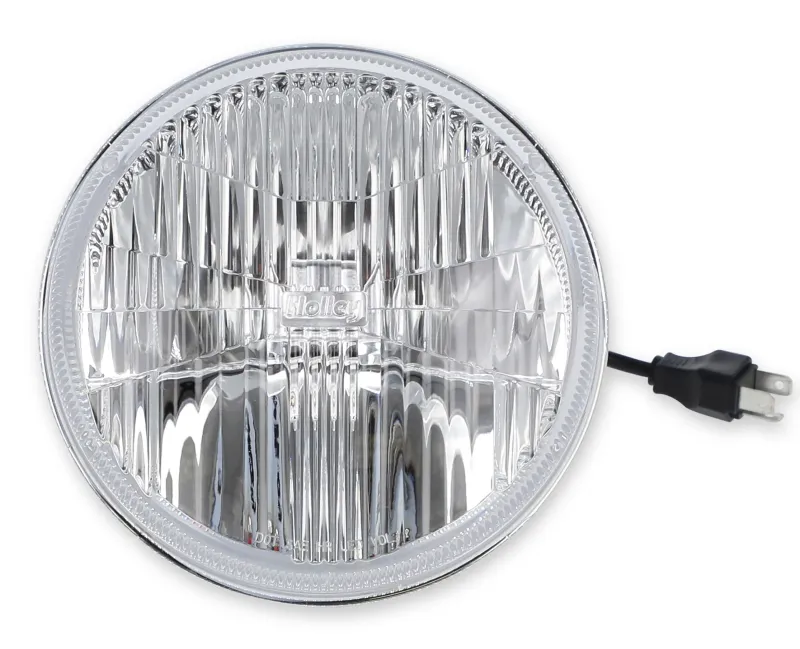 Holley RetroBright LED Headlight, 7" Round, Classic White 3000K