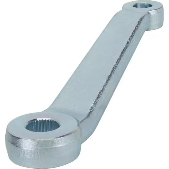 2" Offset Vega Pitman Arm, Zinc Plated