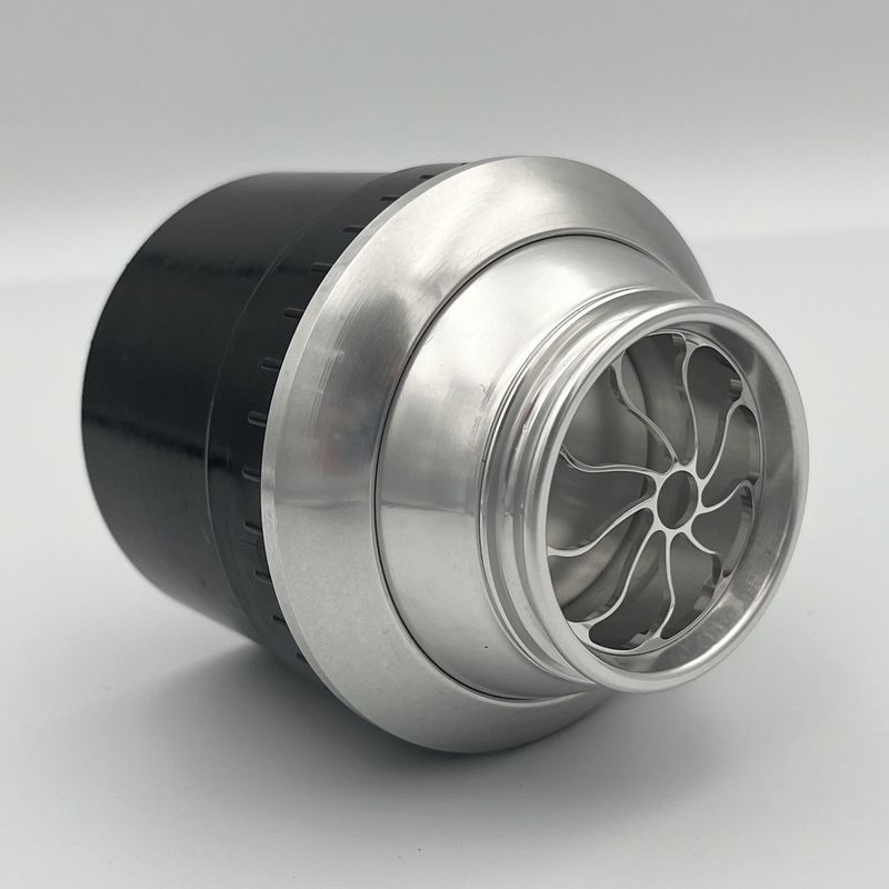 Slyder Series Round Dash Louver, Brushed Aluminum, 2.5"