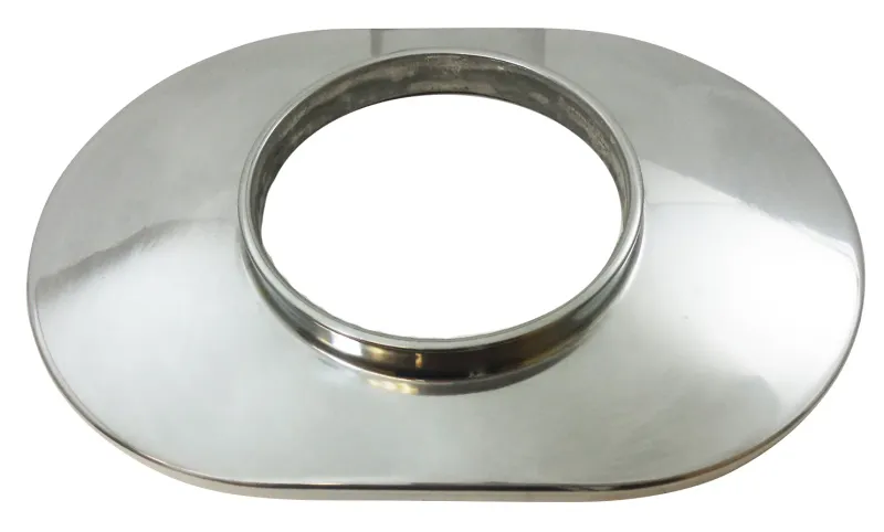 12" Dual Finned Polished Aluminum Air Cleaner