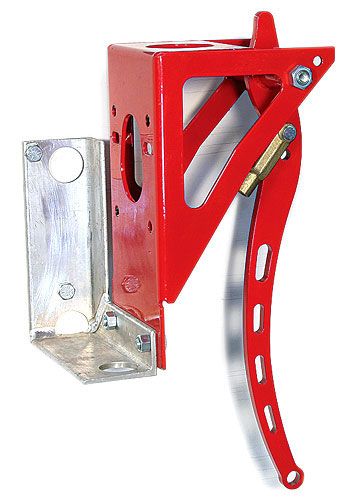 Thru Firewall Brake Assembly Bare, 19", Booster/MC Firewall Mount