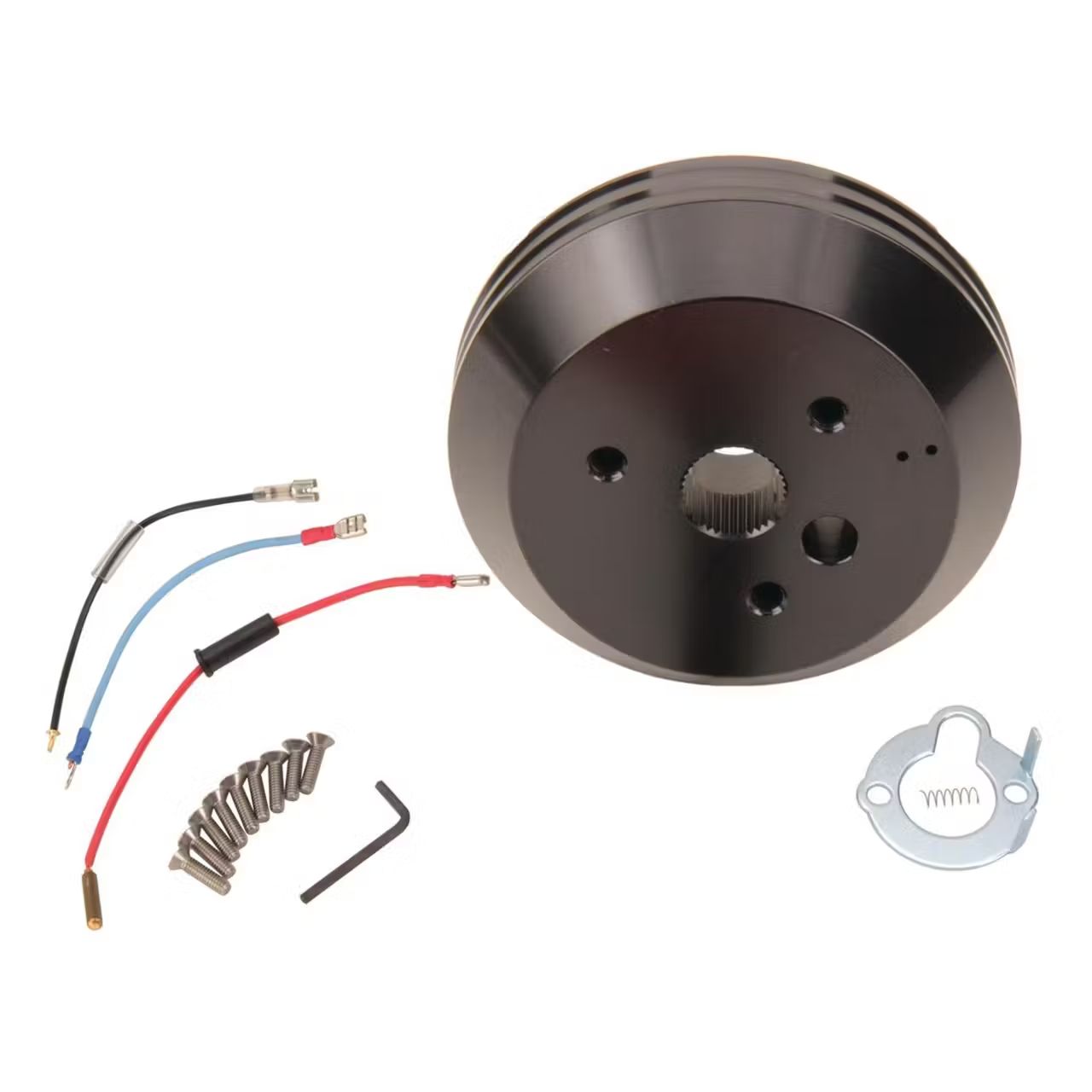GT-3 Black Anodized Steering Wheel Hub, GM