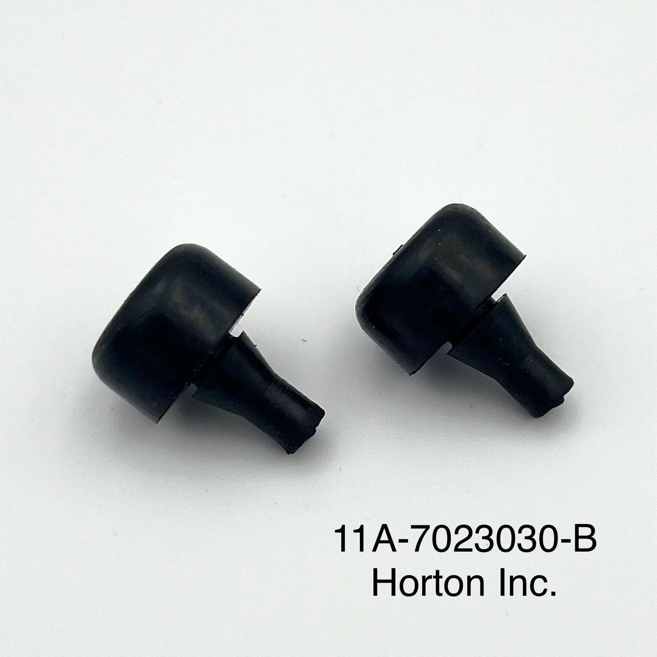 1941/48 Ford Closed Car Upper Door Bumpers, Pair