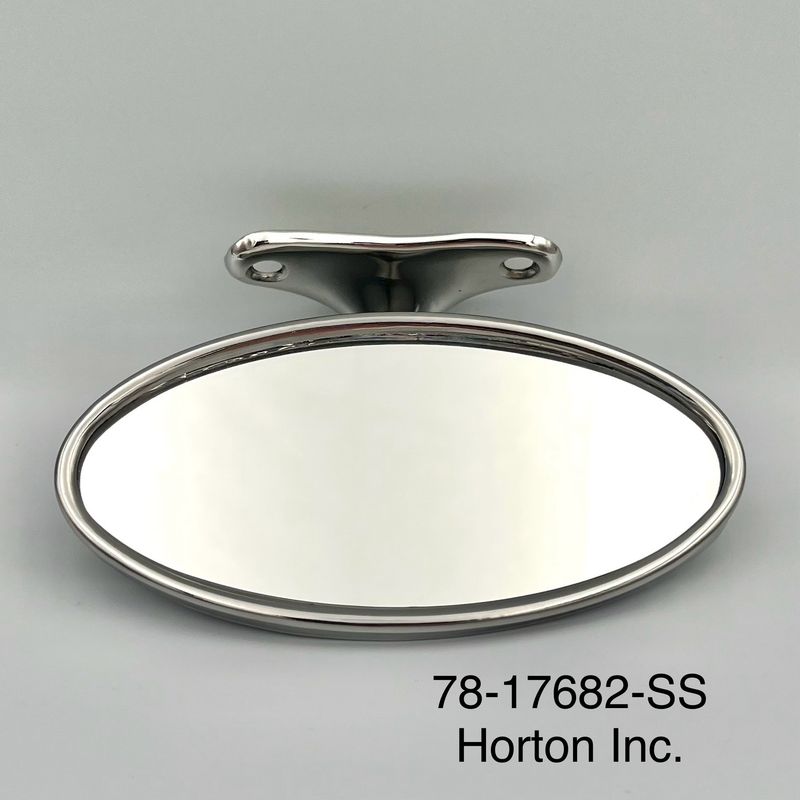 1937/29 Closed Car Inside Rear View Mirror Assembly, SS