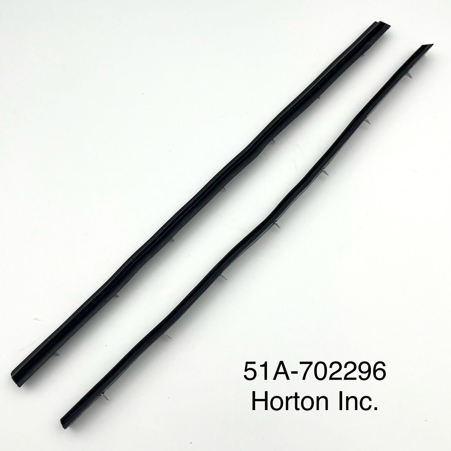 Vent Window Edge Seals, Pair, 1946-48 Ford Closed Car