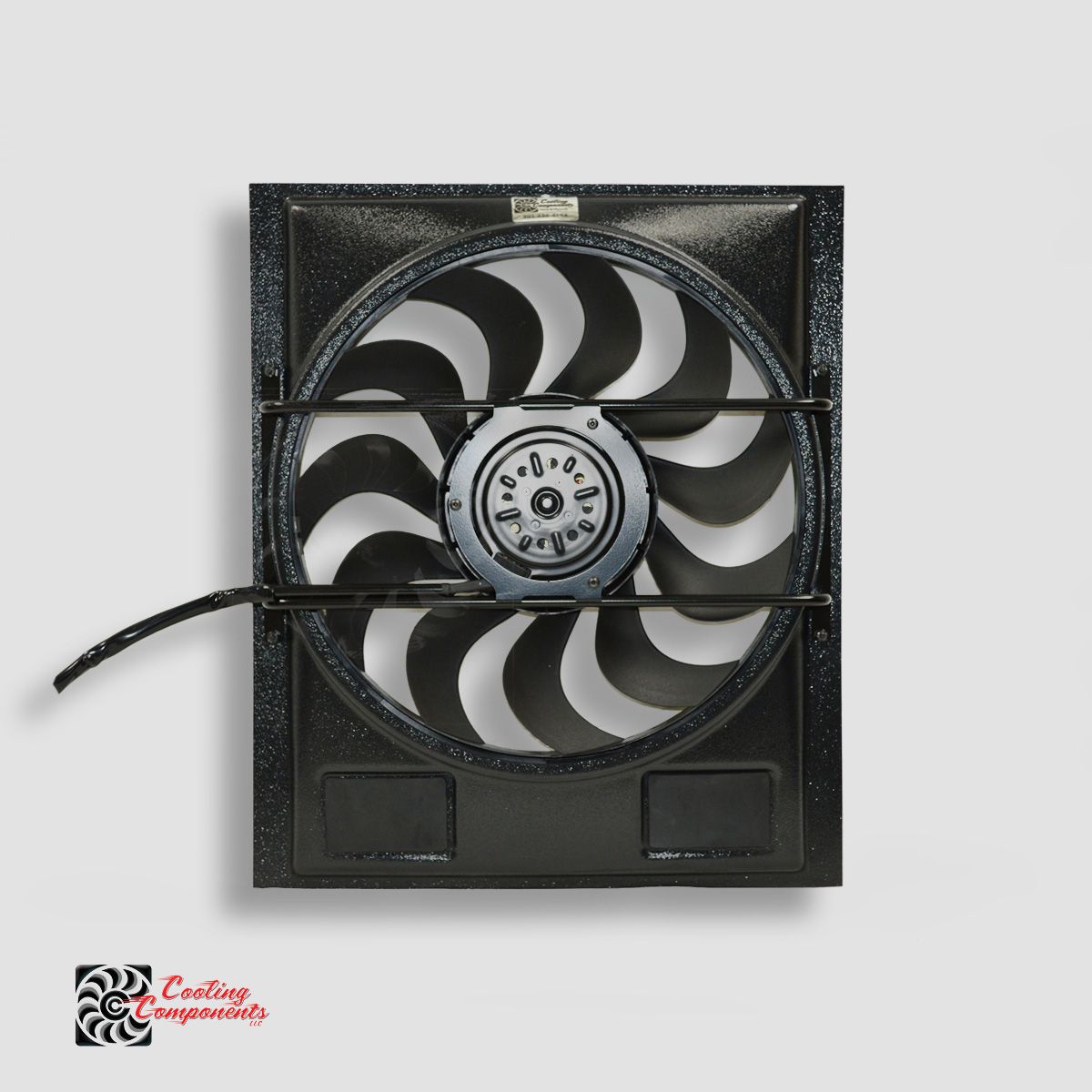 18-1/2" x 22" Slim-Line Two-Speed Electric Cooling Fan, Tall Shroud