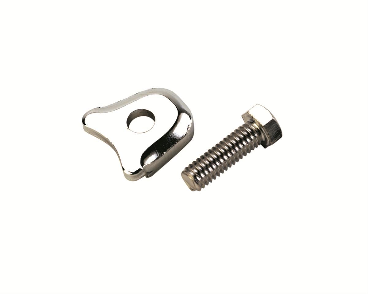 Distributor Hold-Down Clamp, Chrome, Ford Small Block, Big Block, Boss &amp; Cleveland