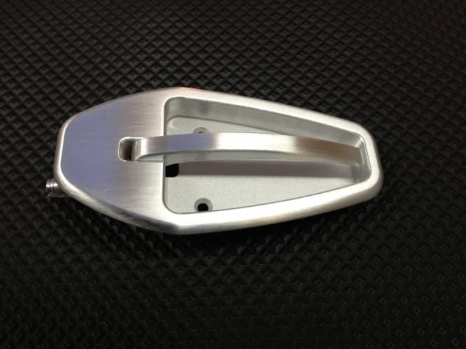 Interior Door Handle Kit, Small, Satin Finish, Pair