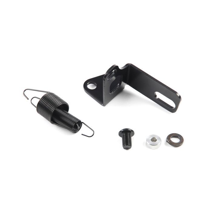Black EFI Throttle &amp; Kickdown Cable Bracket, FiTech