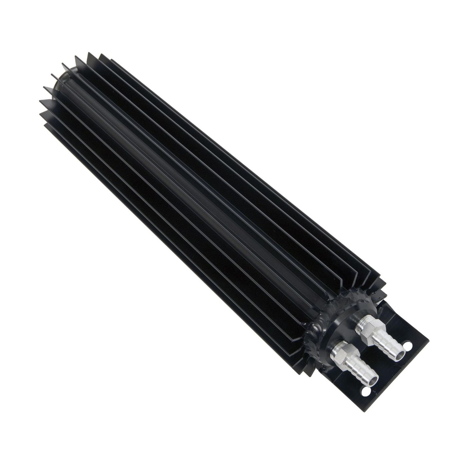 Dual-Pass Heat Sink Transmission Cooler, Black Anodized