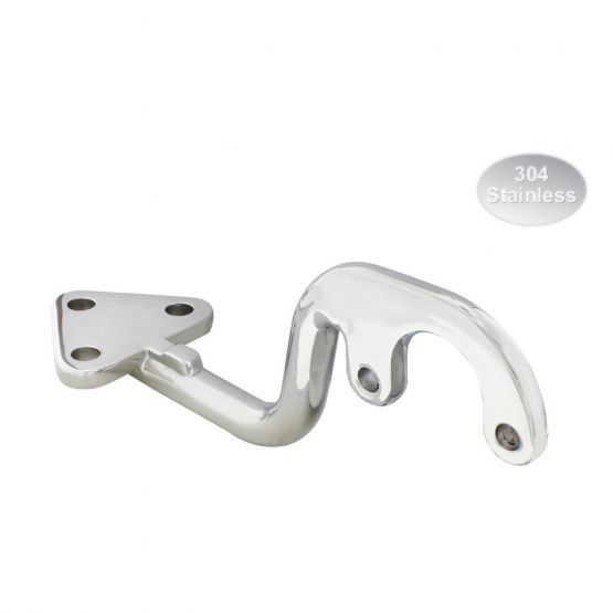Tail Light Bracket, Polished Stainless, 1928-37 Ford Truck