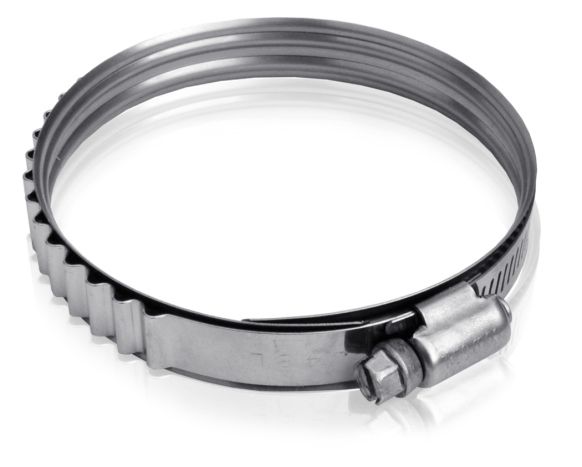 Constant Tension Hose Clamp, 1.125"-1.500", for 1-1/4" Silicone Hose