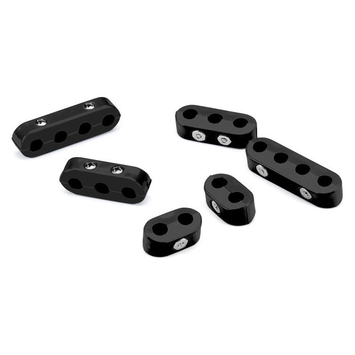 Domestic Universal Ignition Wire Loom Kit, Black, 7-8mm