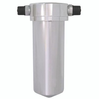 Polished Aluminum A/C Receiver Drier with Bracket