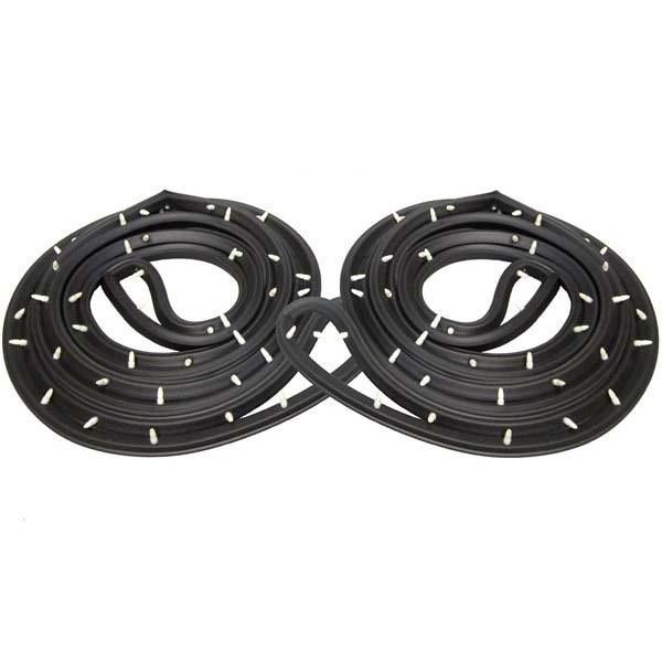 Front Door Edge Weatherstrip Pair, 1955-59 Chevrolet &amp; GMC Truck