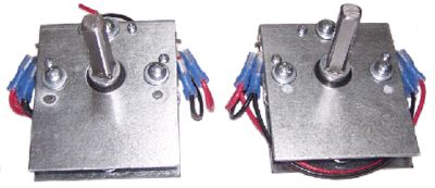 Power Window Switches, 5/16" Square Shaft, Pair