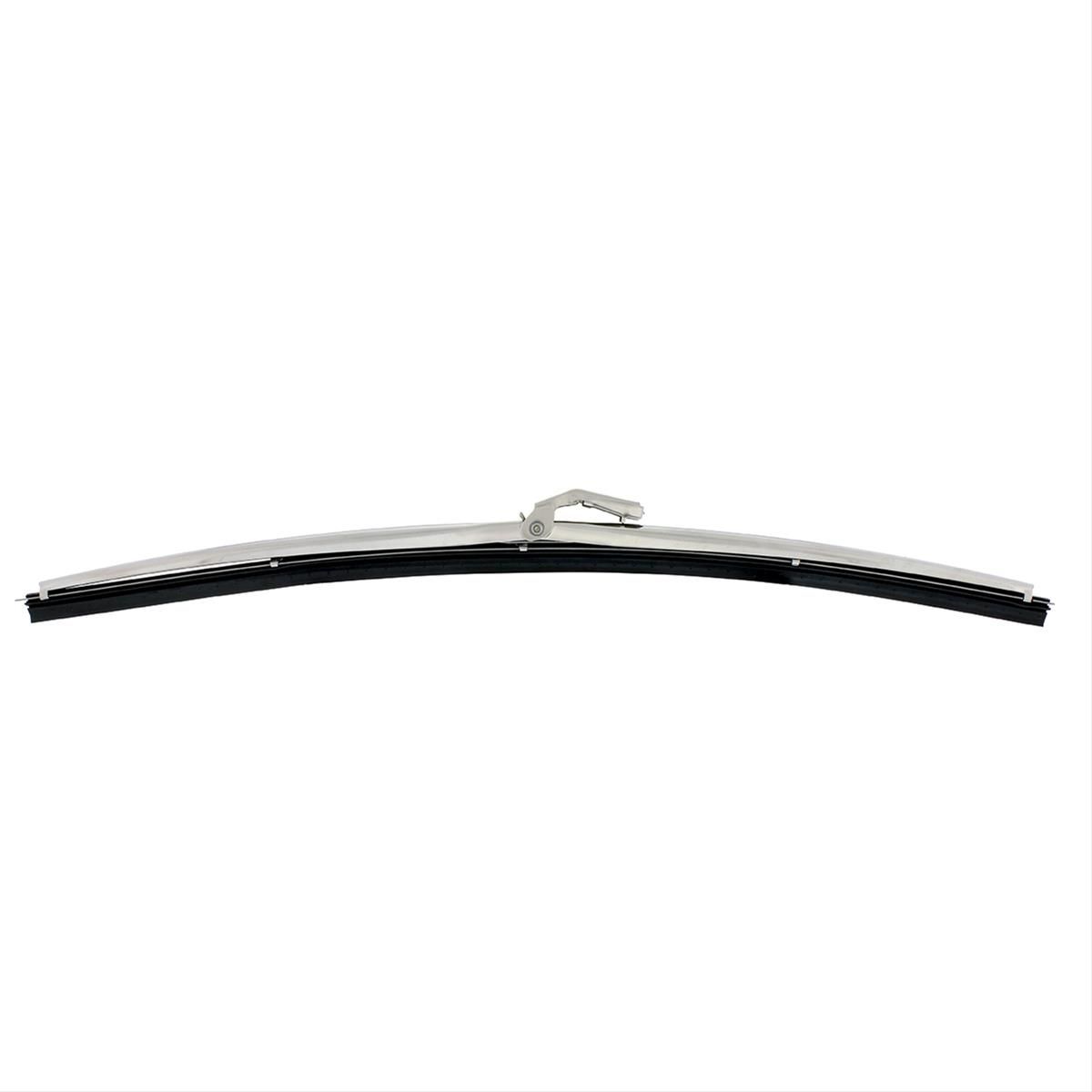 15" Bayonet-Style Polished Stainless Steel Wiper Blade