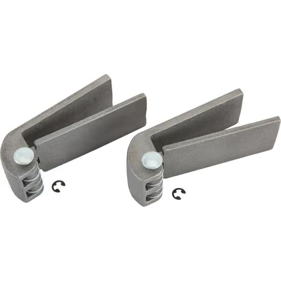 Universal Budget Door Hinges, Plain Steel, Pair