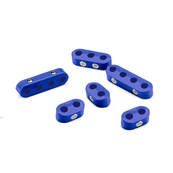 Sport Compact Universal Wire Loom Kit, Blue, 10.5mm
