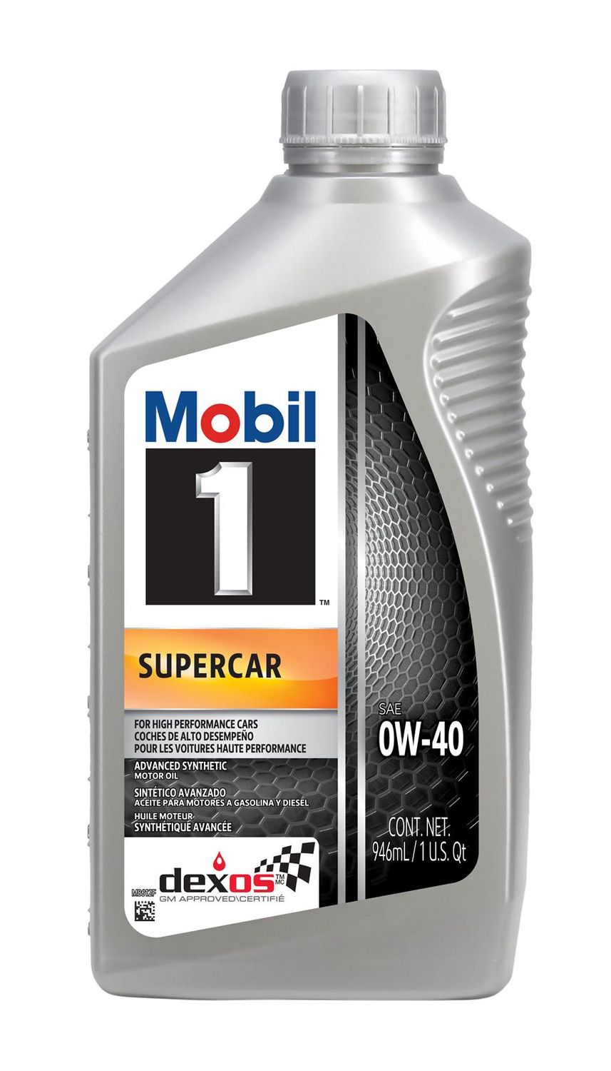 Mobil 1 Supercar Full Synthetic Motor Oil, 0W-40, 1 Quart