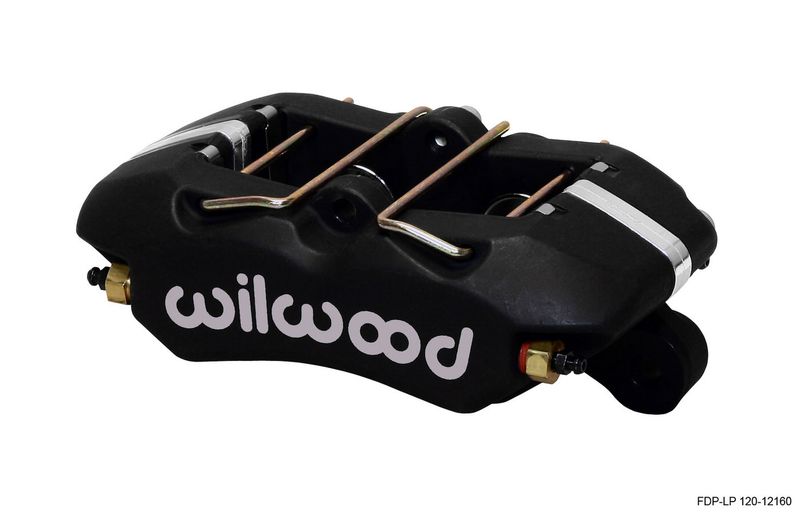 Wilwood Forged DynaPro Low-Profile 4-Piston Caliper, Black Anodized