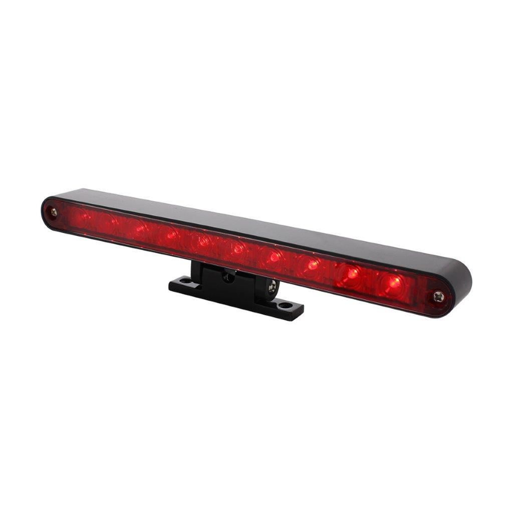 10 LED Split Function 3rd Brake Light with Black Swivel Base, Red LED/Red Lens