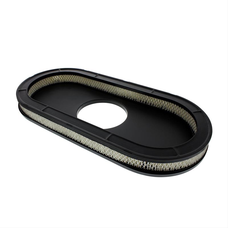 Aluminum Oval Air Cleaner for Single 4-Barrel Carburetor