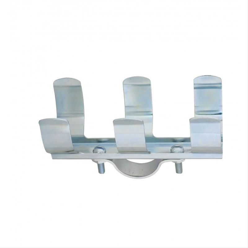 Chrome-Plated Flashlight Holder